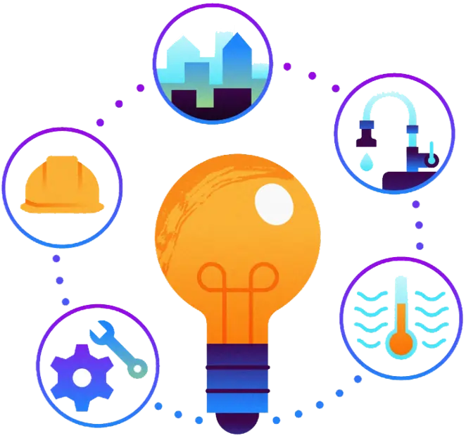 Solutions for all industries graphic.